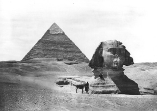 Frith, F.
[On the back of the mount: Frith's Photo-Pictures The Universal Series.], Giza (1856-60
[The dates of Frith's visits to Egypt.]) (Enlarged image size=27Kb)