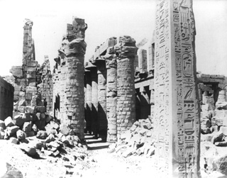 Zangaki, G., Karnak (c.1880
[Estimated date.]) (Enlarged image size=46Kb)