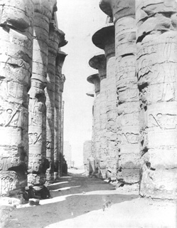 Zangaki, G., Karnak (c.1880
[Estimated date.]) (Enlarged image size=42Kb)