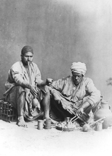 Sebah, J. P., Studio groups and portraits (before 1876
[In an album dated 1876.]) (Enlarged image size=28Kb)