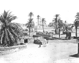Sebah, J. P., Egyptian countryside (before 1876
[Gr. Inst. Library A 43 in an album dated 1876.]) (Enlarged image size=37Kb)