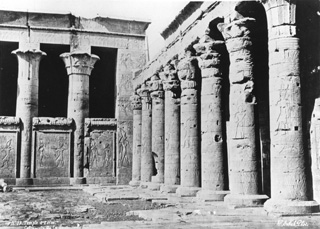Sebah, J. P., Edfu (before 1876
[In an album dated 1876.]) (Enlarged image size=44Kb)