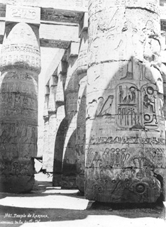Sebah, J. P., Karnak (before 1874
[Contemporary with Gr. Inst. 3368.]) (Enlarged image size=44Kb)