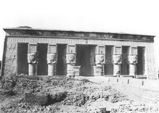 Sebah, J. P., Dendara (c.1890
[Estimated date.]) (Enlarged image size=35Kb)