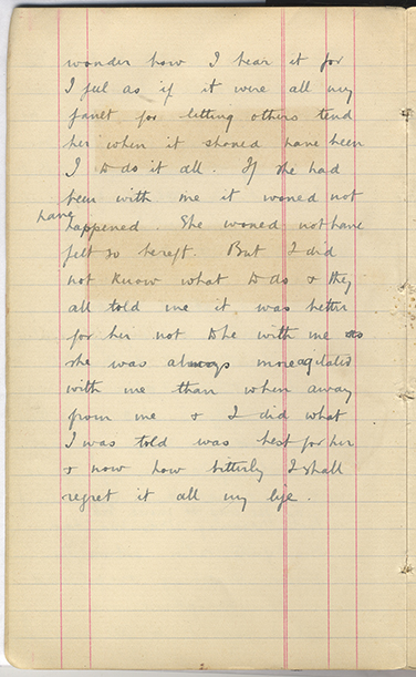 Minnie Burton's Diary, p. 8