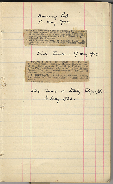 Minnie Burton's Diary, p. 9