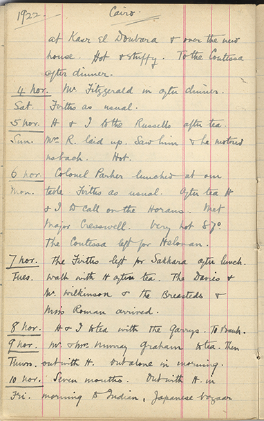 Minnie Burton's Diary, p. 54
