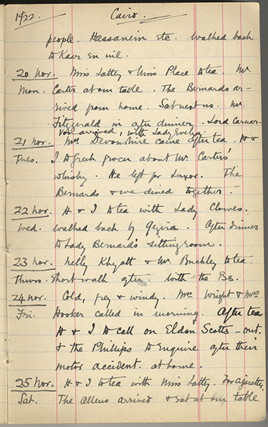 Minnie Burton's Diary, p. 57