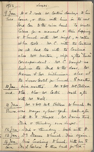 Minnie Burton's Diary, p. 69