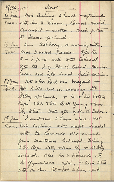 Minnie Burton's Diary, p. 70