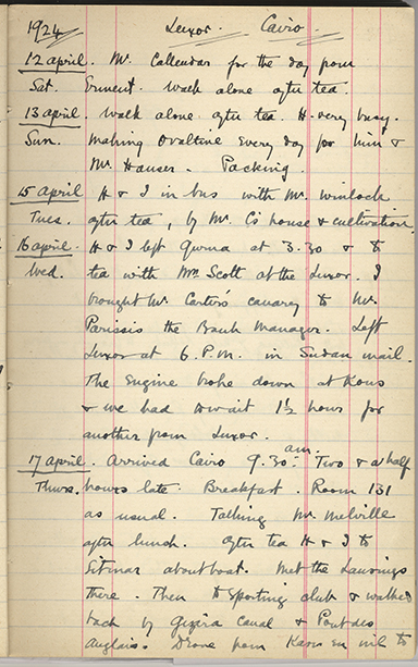 Minnie Burton's Diary, p. 179