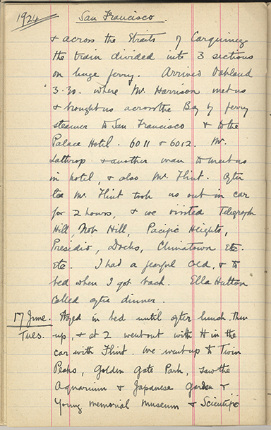 Minnie Burton's Diary, p. 198