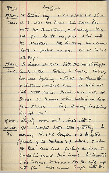 Minnie Burton's Diary, p. 267