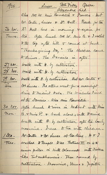 Minnie Burton's Diary, p. 321