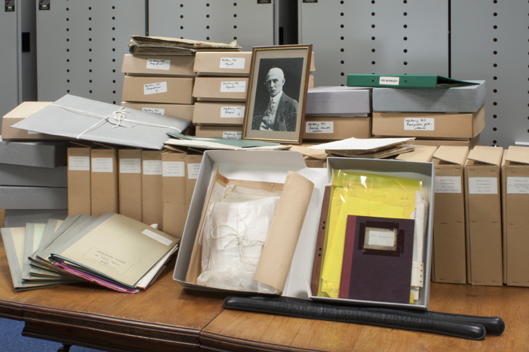 A selection of the Newberry MSS on a table in the Griffith Institute Archive room A selection of the Newberry MSS on a table in the Griffith Institute Archive room